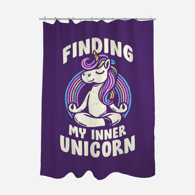 Finding My Inner Unicorn-None-Polyester-Shower Curtain-koalastudio