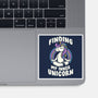 Finding My Inner Unicorn-None-Glossy-Sticker-koalastudio