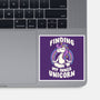 Finding My Inner Unicorn-None-Glossy-Sticker-koalastudio