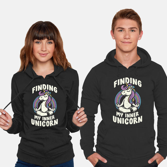 Finding My Inner Unicorn-Unisex-Pullover-Sweatshirt-koalastudio