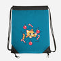Cat In The Christmas Tree-None-Drawstring-Bag-NemiMakeit