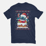 Experimental Santa Claus-Womens-Basic-Tee-Vallina84