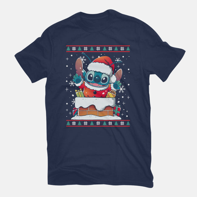 Experimental Santa Claus-Mens-Heavyweight-Tee-Vallina84