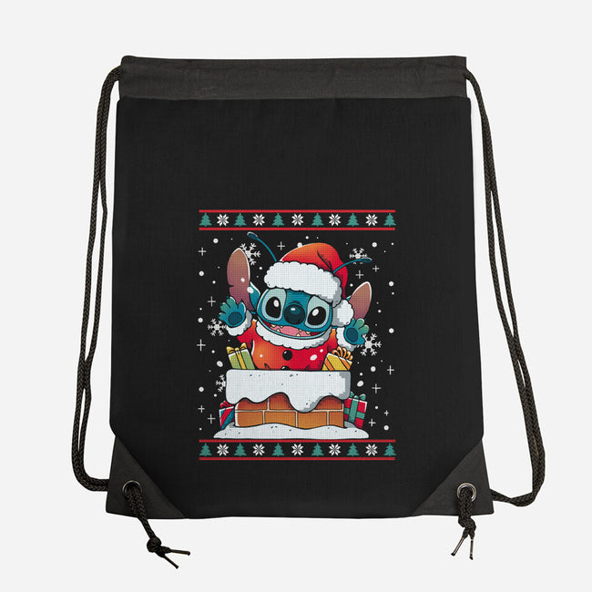 Experimental Santa Claus-None-Drawstring-Bag-Vallina84