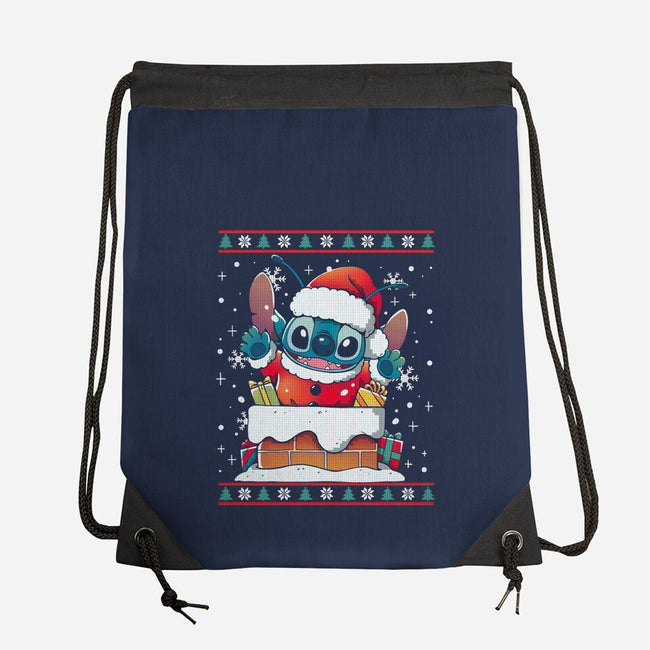 Experimental Santa Claus-None-Drawstring-Bag-Vallina84