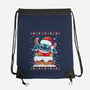 Experimental Santa Claus-None-Drawstring-Bag-Vallina84