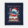 Experimental Santa Claus-None-Fleece-Blanket-Vallina84