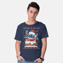 Experimental Santa Claus-Mens-Basic-Tee-Vallina84