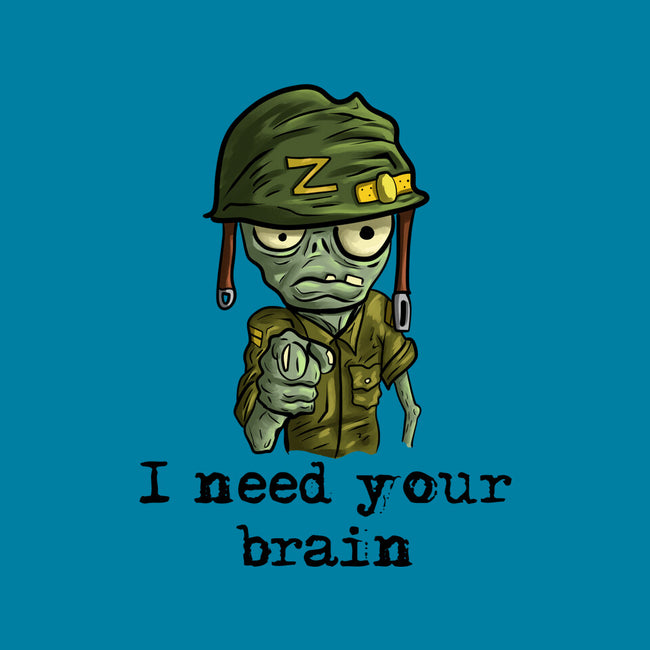 Soldier Zombie-None-Drawstring-Bag-nickzzarto
