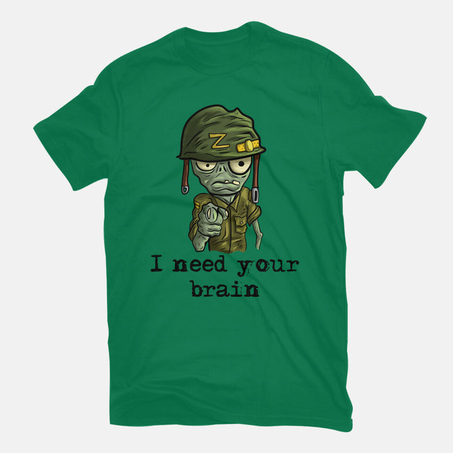 Soldier Zombie-Womens-Basic-Tee-nickzzarto