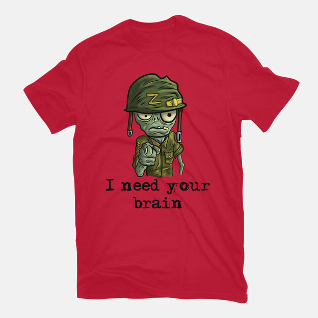 Soldier Zombie-Womens-Fitted-Tee-nickzzarto