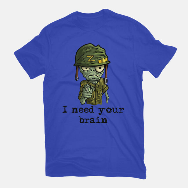 Soldier Zombie-Womens-Fitted-Tee-nickzzarto
