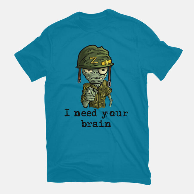 Soldier Zombie-Womens-Fitted-Tee-nickzzarto