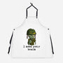 Soldier Zombie-Unisex-Kitchen-Apron-nickzzarto