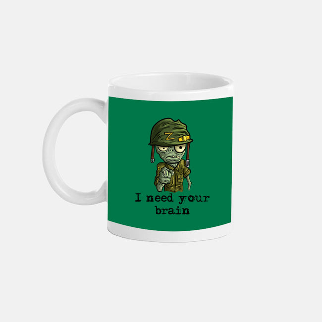 Soldier Zombie-None-Mug-Drinkware-nickzzarto