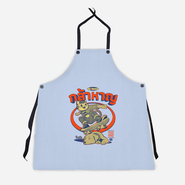 Rad Cat-Unisex-Kitchen-Apron-Hafaell