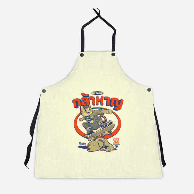 Rad Cat-Unisex-Kitchen-Apron-Hafaell