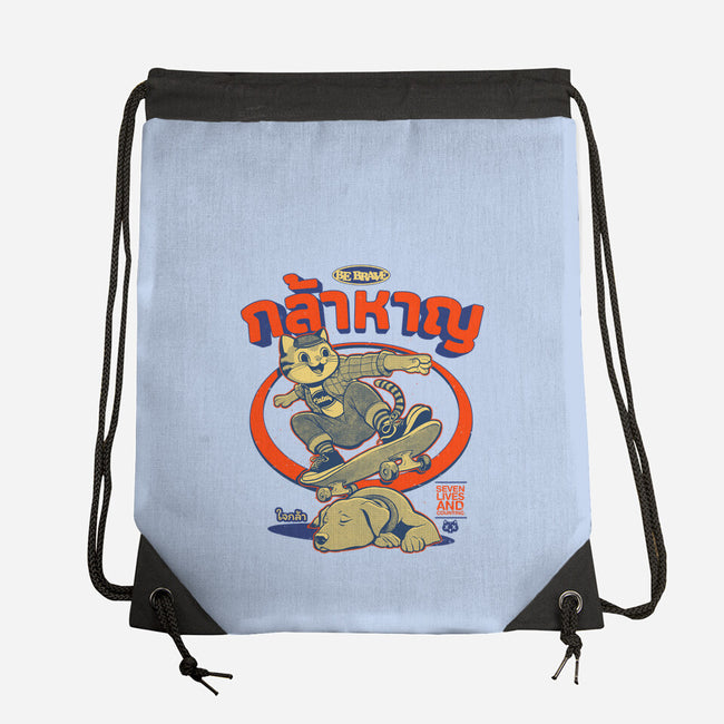 Rad Cat-None-Drawstring-Bag-Hafaell