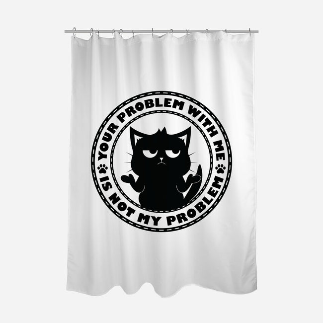 Shrug Happens-None-Polyester-Shower Curtain-Whimsical Thinker