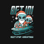 Next Stop Christmas-Unisex-Crew Neck-Sweatshirt-palmstreet
