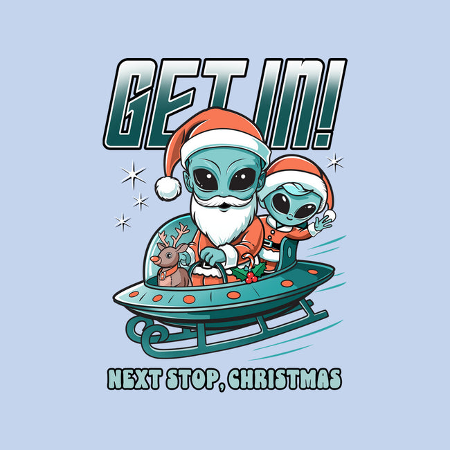 Next Stop Christmas-Unisex-Crew Neck-Sweatshirt-palmstreet