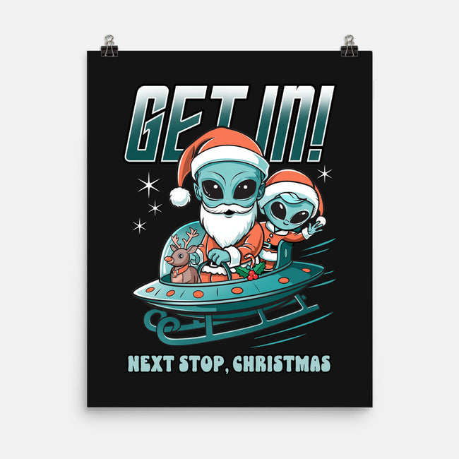 Next Stop Christmas-None-Matte-Poster-palmstreet