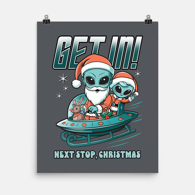 Next Stop Christmas-None-Matte-Poster-palmstreet