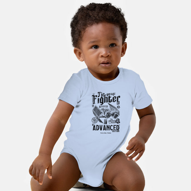 Tie Garage-Baby-Basic-Onesie-Arinesart