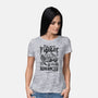 Tie Garage-Womens-Basic-Tee-Arinesart