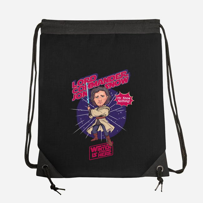 Commander Snow-None-Drawstring-Bag-P1yu5h