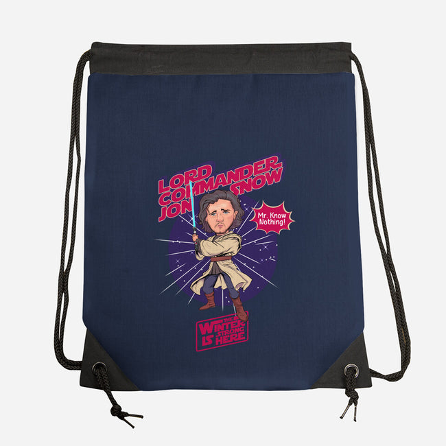 Commander Snow-None-Drawstring-Bag-P1yu5h