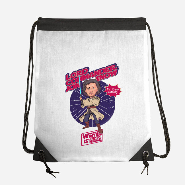 Commander Snow-None-Drawstring-Bag-P1yu5h