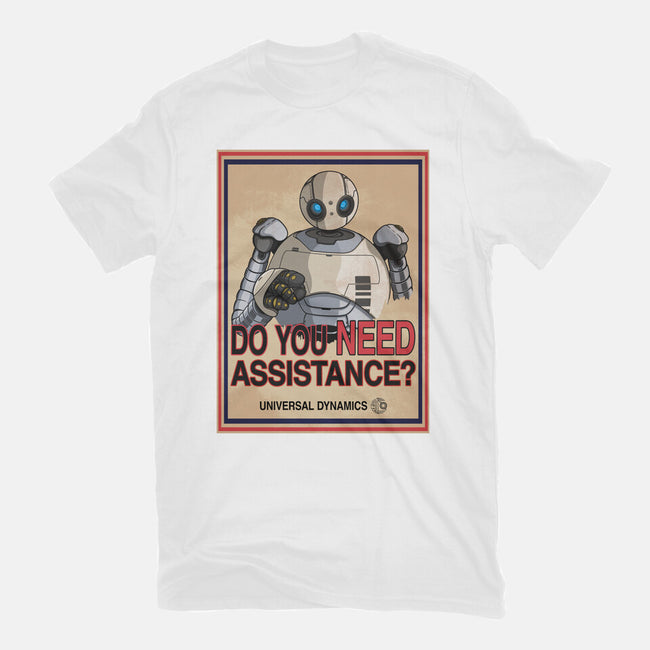 Assistance-Womens-Fitted-Tee-JCMaziu