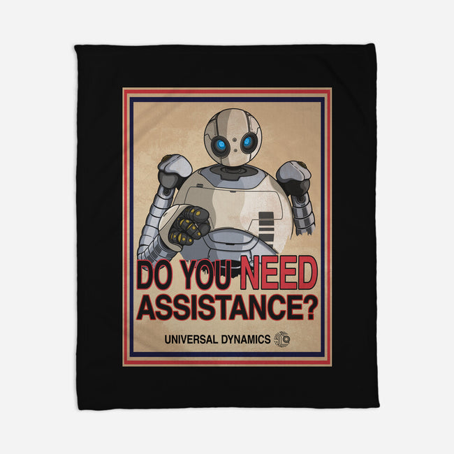 Assistance-None-Fleece-Blanket-JCMaziu