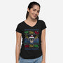 Nananana Christmas-Womens-V-Neck-Tee-Arinesart