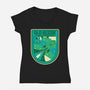 Old Bessie-Womens-V-Neck-Tee-SuperEdu