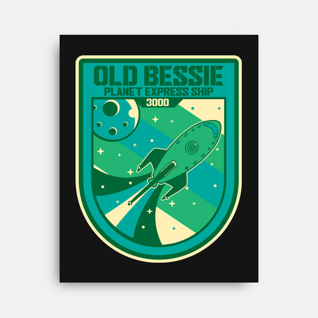 Old Bessie-None-Stretched-Canvas-SuperEdu