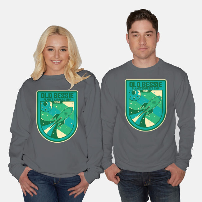 Old Bessie-Unisex-Crew Neck-Sweatshirt-SuperEdu