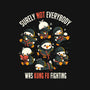 Not Everybody Was Kung Fu Fighting-Unisex-Pullover-Sweatshirt-tobefonseca