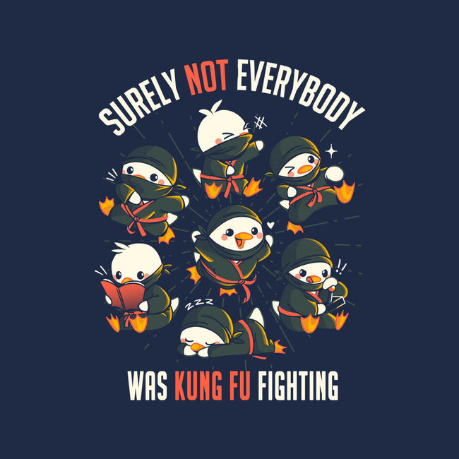 Not Everybody Was Kung Fu Fighting-Womens-Racerback-Tank-tobefonseca