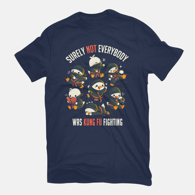 Not Everybody Was Kung Fu Fighting-Mens-Heavyweight-Tee-tobefonseca