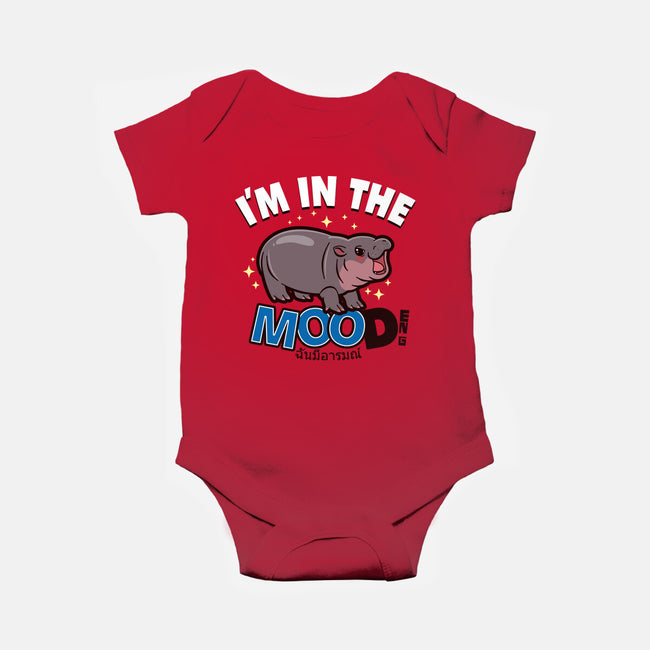 I'm In The MOOd-Baby-Basic-Onesie-Boggs Nicolas