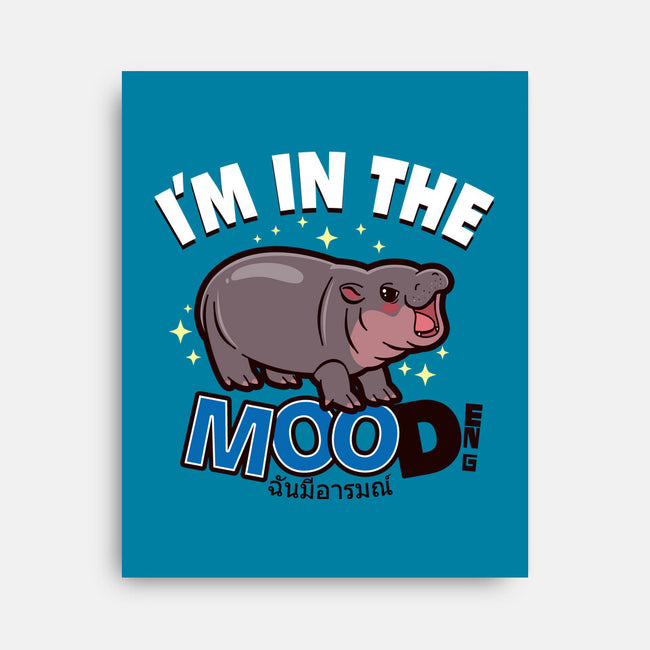 I'm In The MOOd-None-Stretched-Canvas-Boggs Nicolas