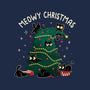 Meowy Christmas Funny Cats-Unisex-Crew Neck-Sweatshirt-tobefonseca