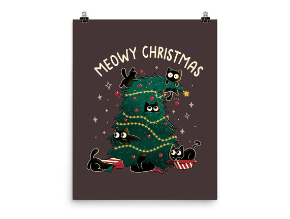 Meowy Christmas Funny Cats