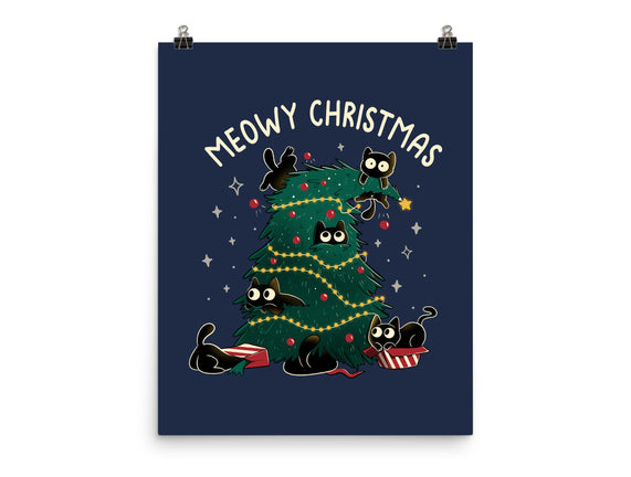 Meowy Christmas Funny Cats