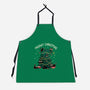 Meowy Christmas Funny Cats-Unisex-Kitchen-Apron-tobefonseca