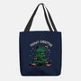 Meowy Christmas Funny Cats-None-Basic Tote-Bag-tobefonseca