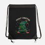 Meowy Christmas Funny Cats-None-Drawstring-Bag-tobefonseca