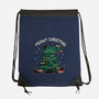 Meowy Christmas Funny Cats-None-Drawstring-Bag-tobefonseca
